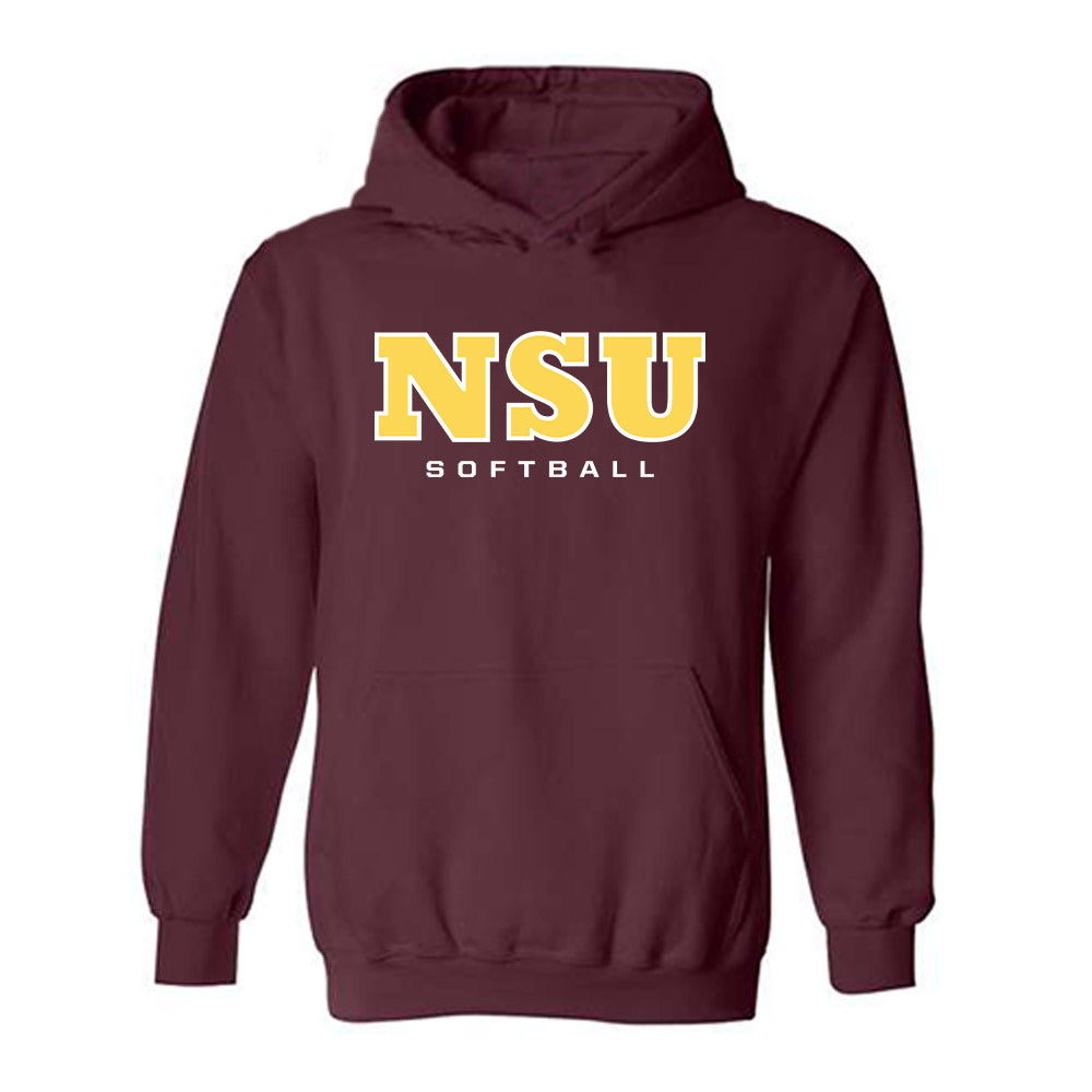 NSU - NCAA Softball : Alysa Lowe - Hooded Sweatshirt Replica Shersey