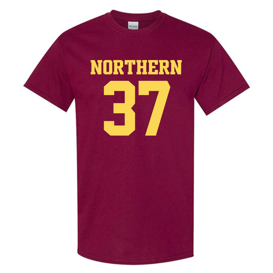 NSU - NCAA Football : Blake Clay -  Maroon Replica Shersey Short Sleeve T-Shirt