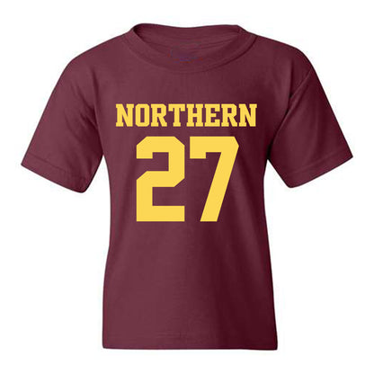 NSU - NCAA Football : Trevor Johnson - Maroon Replica Shersey Youth T-Shirt