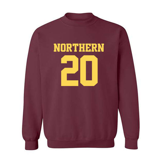 NSU - NCAA Football : Luke Manos - Maroon Replica Sweatshirt