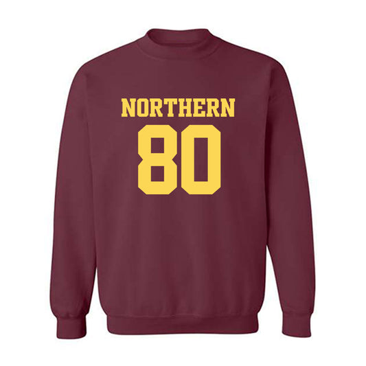 NSU - NCAA Football : Mahamadou Yattabare - Maroon Replica Sweatshirt