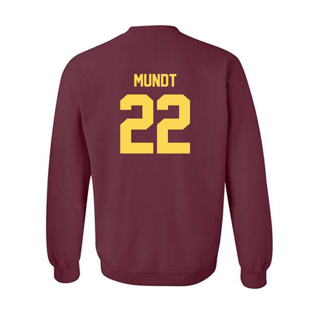 NSU - NCAA Baseball : Christian Mundt - Maroon Classic Sweatshirt