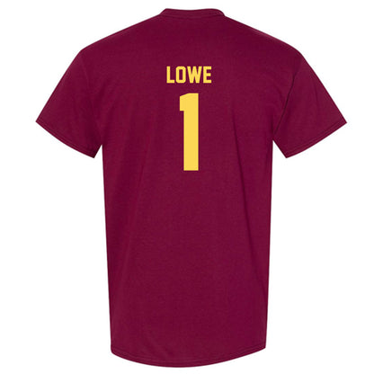 NSU - NCAA Softball : Alysa Lowe - Maroon Classic Short Sleeve T-Shirt