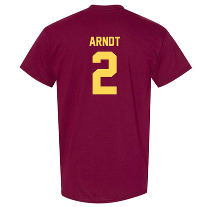 NSU - NCAA Softball : Alexandria Arndt - Maroon Classic Short Sleeve T-Shirt