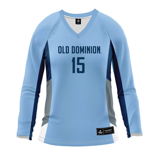 Old Dominion - NCAA Women's Volleyball : Kira Smith - Carolina Blue Jersey