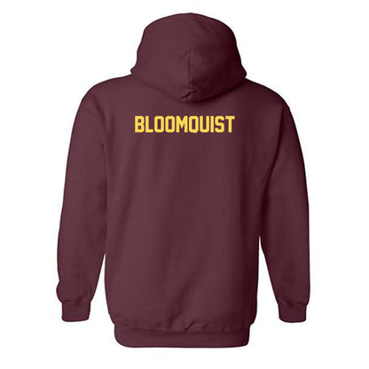 NSU - NCAA Wrestling : Chase Bloomquist - Maroon Classic Hooded Sweatshirt