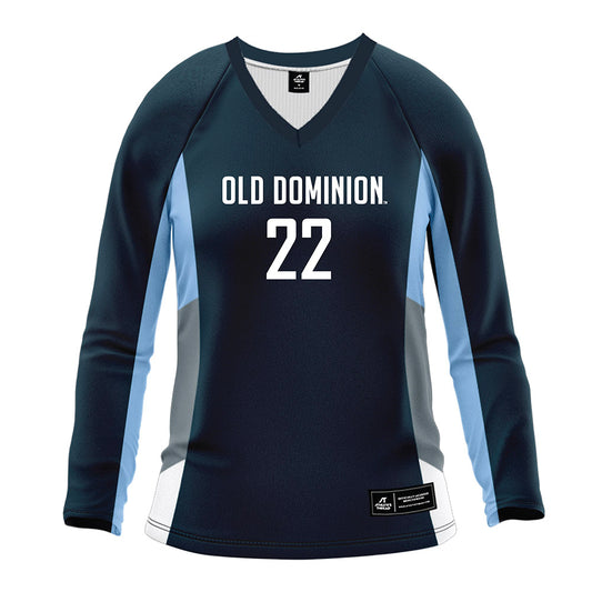 Old Dominion - NCAA Women's Volleyball : Myah Conway - Navy Jersey