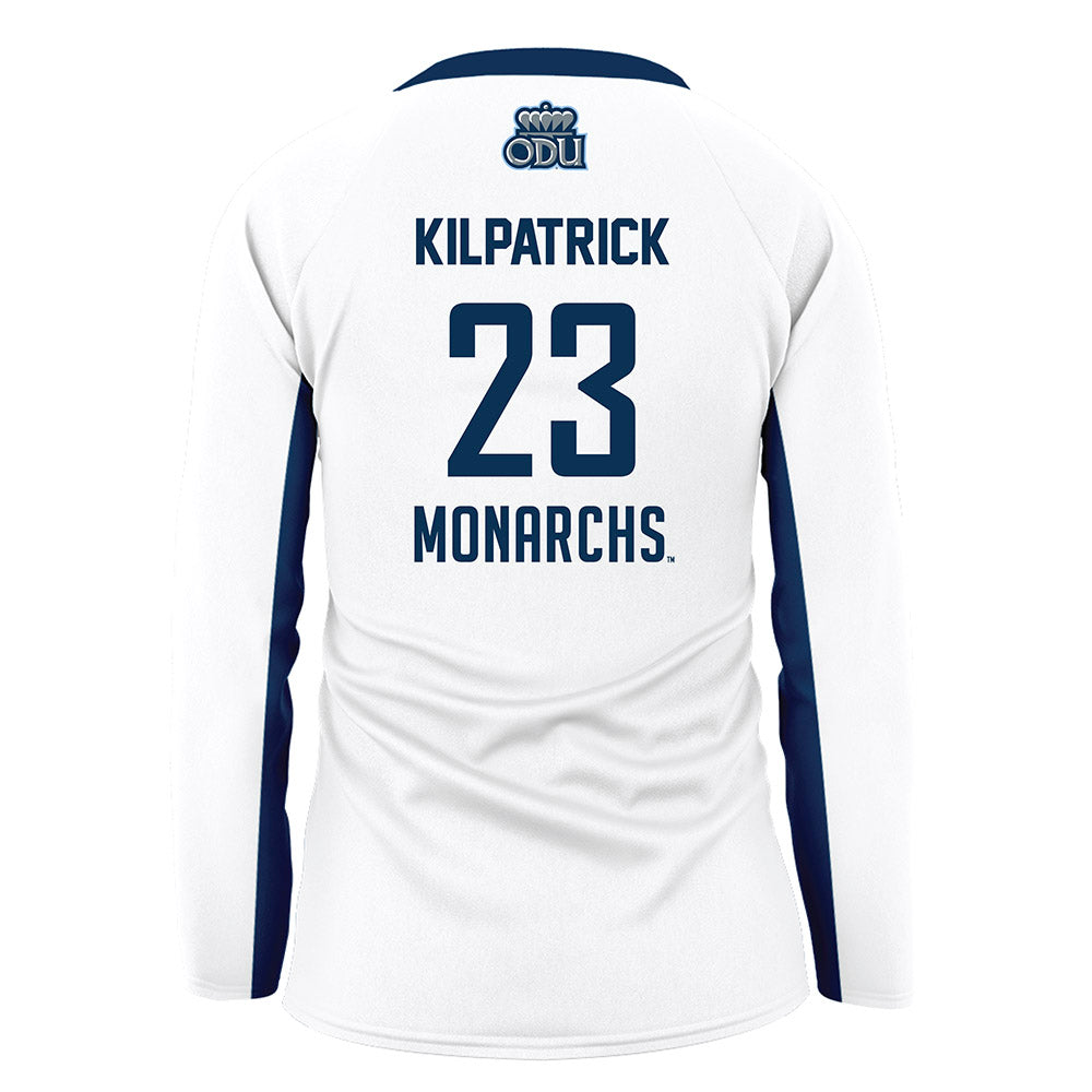 Old Dominion - NCAA Women's Volleyball : Kate Kilpatrick - White Jersey