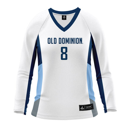 Old Dominion - NCAA Women's Volleyball : Jennifer Olansen - White Jersey