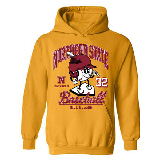 NSU - NCAA Baseball : Nile Hesson - Hooded Sweatshirt Fashion Shersey