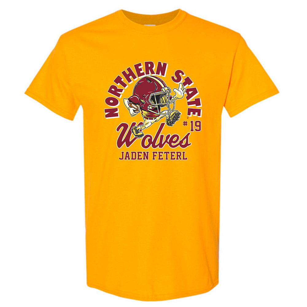 NSU - NCAA Football : Jaden Feterl - Fashion Shersey Short Sleeve T-Shirt