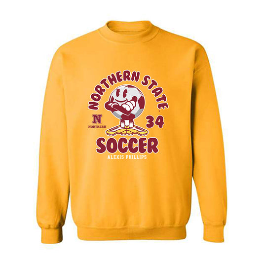 NSU - NCAA Women's Soccer : Alexis Phillips - Gold Fashion Sweatshirt