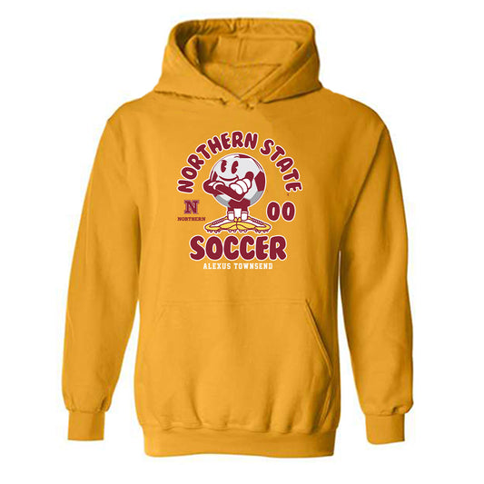 NSU - NCAA Women's Soccer : Alexus Townsend - Gold Fashion Hooded Sweatshirt