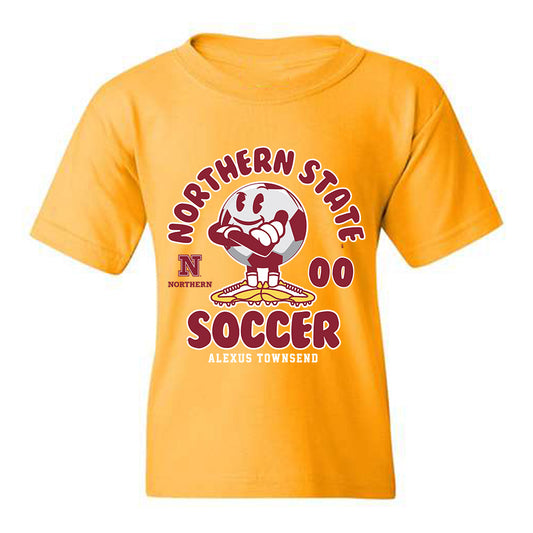 NSU - NCAA Women's Soccer : Alexus Townsend - Gold Fashion Youth T-Shirt