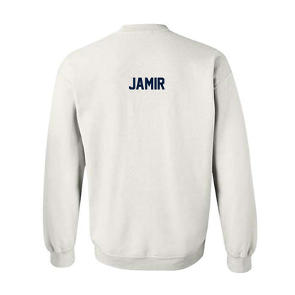 Monmouth - NCAA Women's Tennis : Lenien Jamir - White Classic Shersey Sweatshirt
