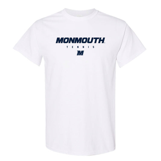 Monmouth - NCAA Women's Tennis : Lenien Jamir - White Classic Shersey Short Sleeve T-Shirt