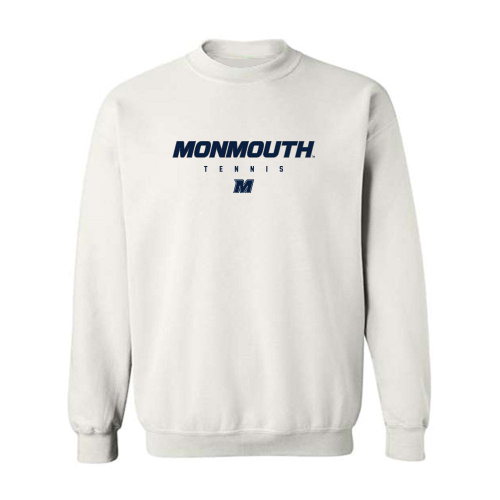 Monmouth - NCAA Women's Tennis : Nitika Girish - White Classic Shersey Sweatshirt
