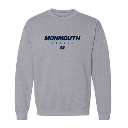 Monmouth - NCAA Women's Tennis : Lenien Jamir - Grey Classic Shersey Sweatshirt