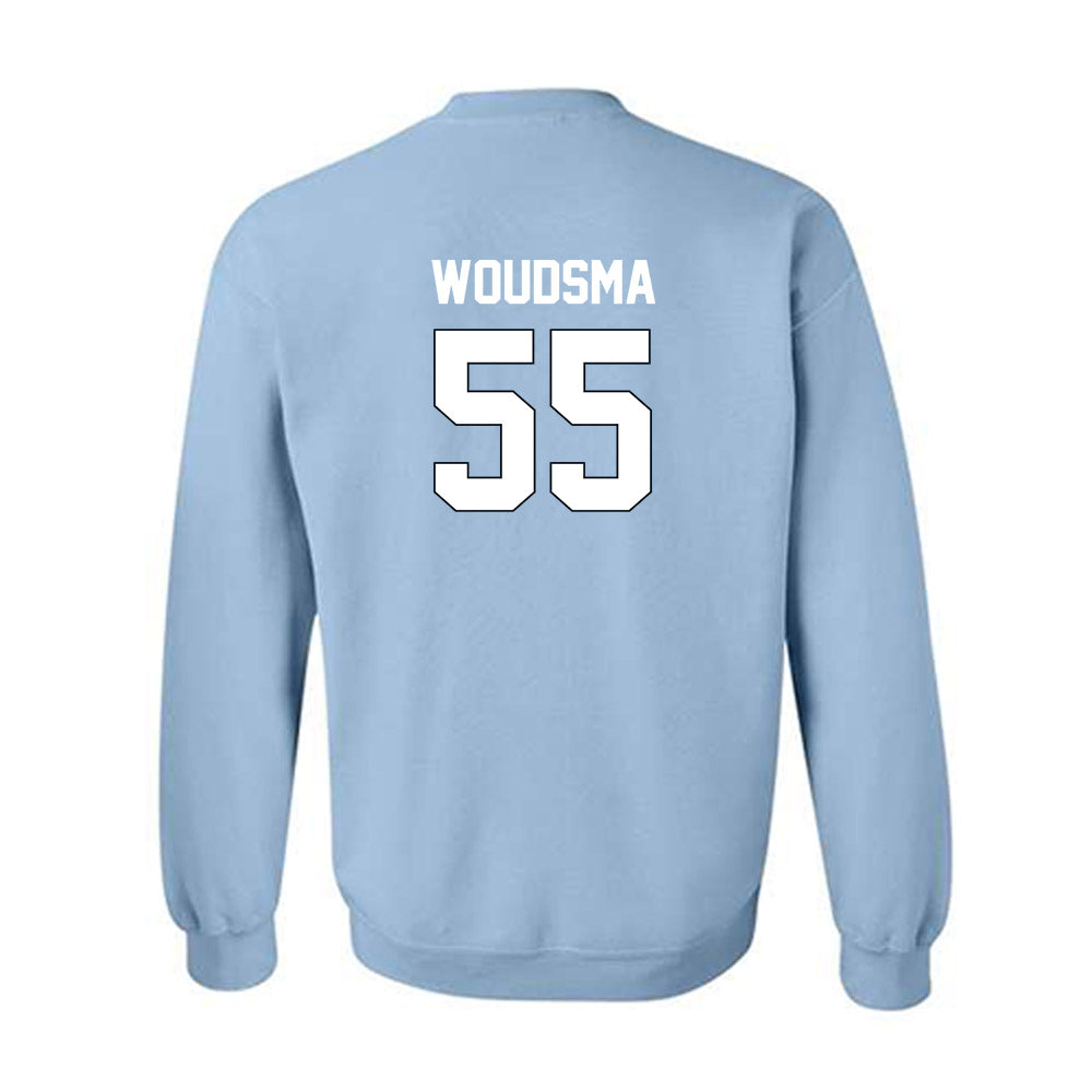 Old Dominion - NCAA Football : Maarten Woudsma - Light Blue Replica Sweatshirt