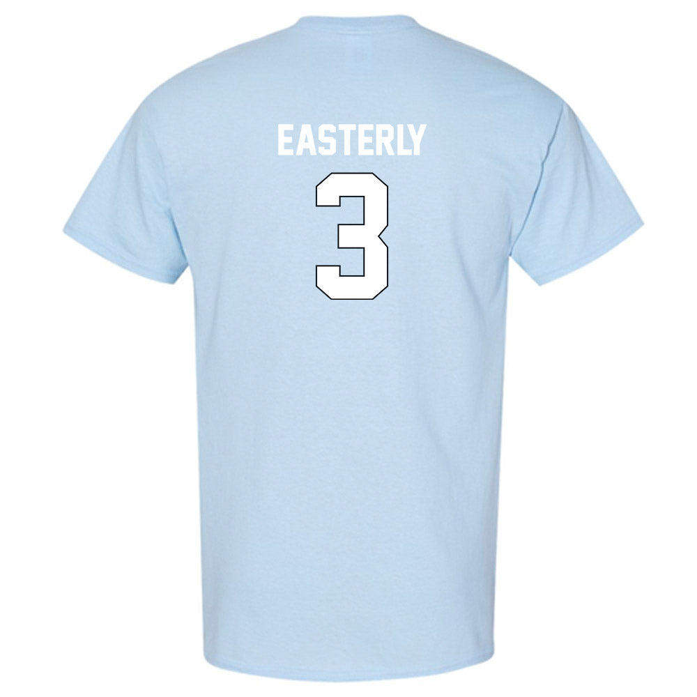 Old Dominion - NCAA Football : Mario Easterly - Light Blue Replica Short Sleeve T-Shirt