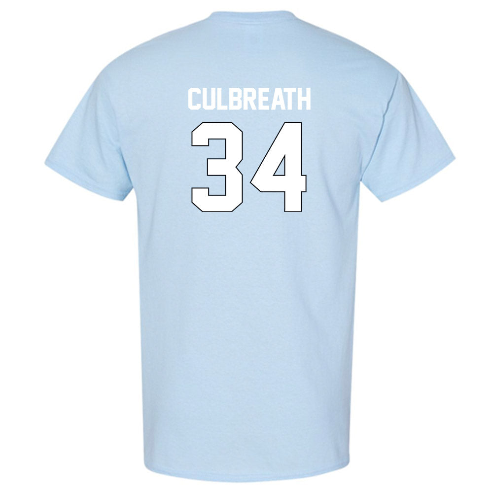 Old Dominion - NCAA Football : Jahleel Culbreath - Light Blue Replica Short Sleeve T-Shirt