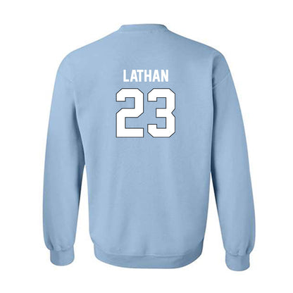 Old Dominion - NCAA Football : Je'Careon Lathan - Light Blue Replica Sweatshirt