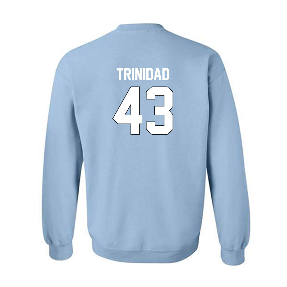 Old Dominion - NCAA Football : Kristopher Trinidad - Light Blue Replica Sweatshirt