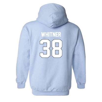 Old Dominion - NCAA Football : Ashton Whitner - Light Blue Replica Hooded Sweatshirt