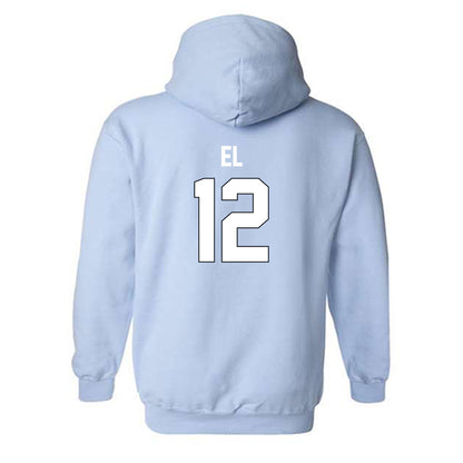 Old Dominion - NCAA Football : Tahj El - Light Blue Replica Hooded Sweatshirt