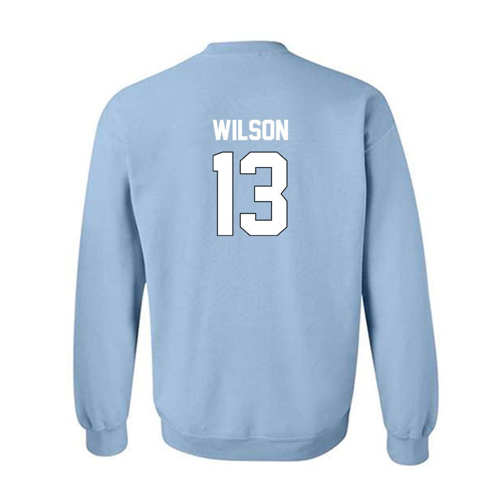 Old Dominion - NCAA Football : Grant Wilson - Light Blue Replica Sweatshirt