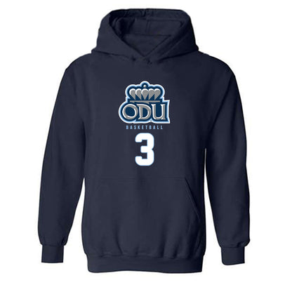 Old Dominion - NCAA Men's Basketball : Imo Essien - Hooded Sweatshirt Replica Shersey