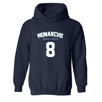 Old Dominion - NCAA Women's Soccer : Riley Mullen - Hooded Sweatshirt Replica Shersey