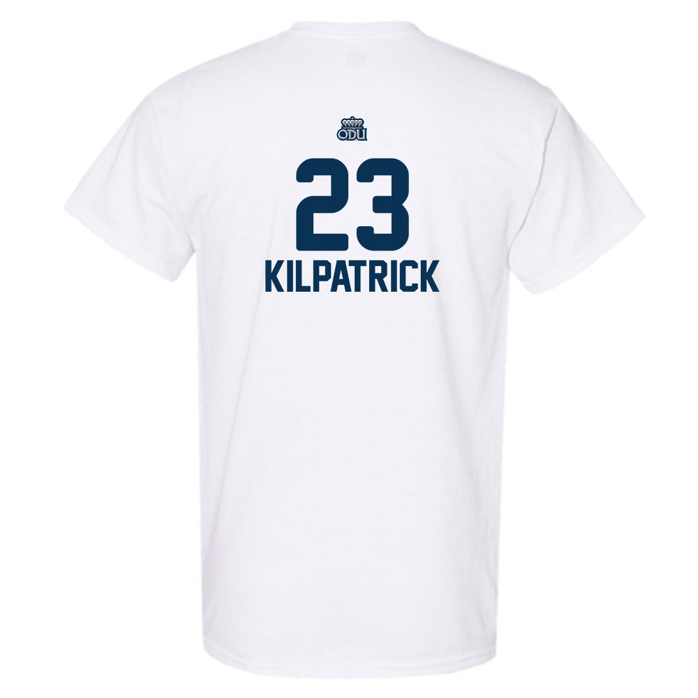 Old Dominion - NCAA Women's Volleyball : Kate Kilpatrick - White Replica Shersey Short Sleeve T-Shirt