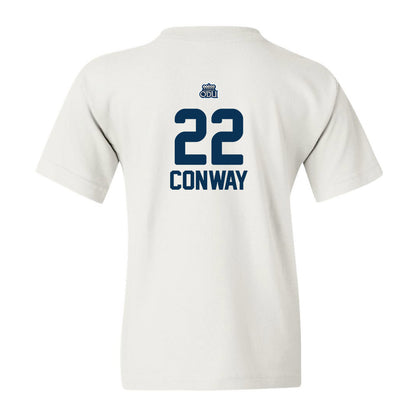 Old Dominion - NCAA Women's Volleyball : Myah Conway - White Replica Shersey Youth T-Shirt