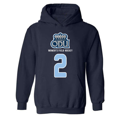 Old Dominion - NCAA Women's Field Hockey : Anna Miller - Hooded Sweatshirt Replica Shersey