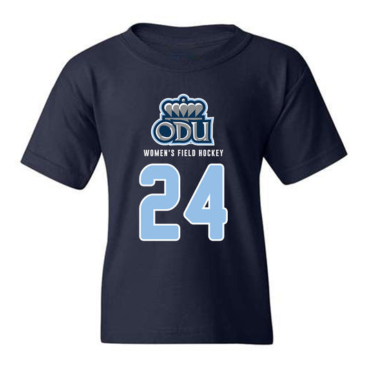 Old Dominion - NCAA Women's Field Hockey : Josi John - Youth T-Shirt Replica Shersey