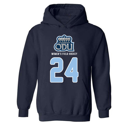 Old Dominion - NCAA Women's Field Hockey : Josi John - Hooded Sweatshirt Replica Shersey