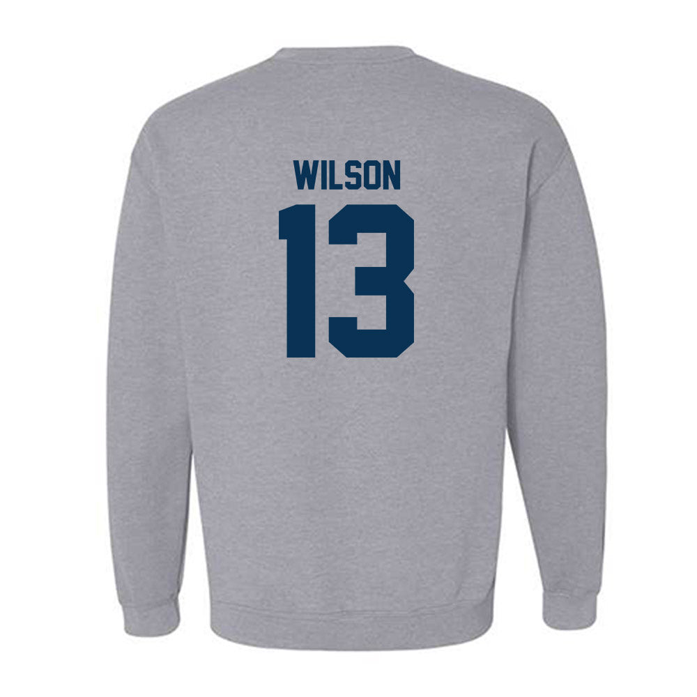Old Dominion - NCAA Football : Grant Wilson - Grey Classic Shersey Sweatshirt