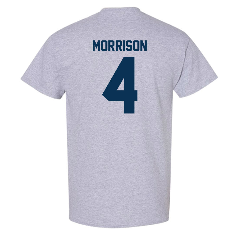 Old Dominion - NCAA Football : Amorie Morrison - Grey Classic Shersey Short Sleeve T-Shirt