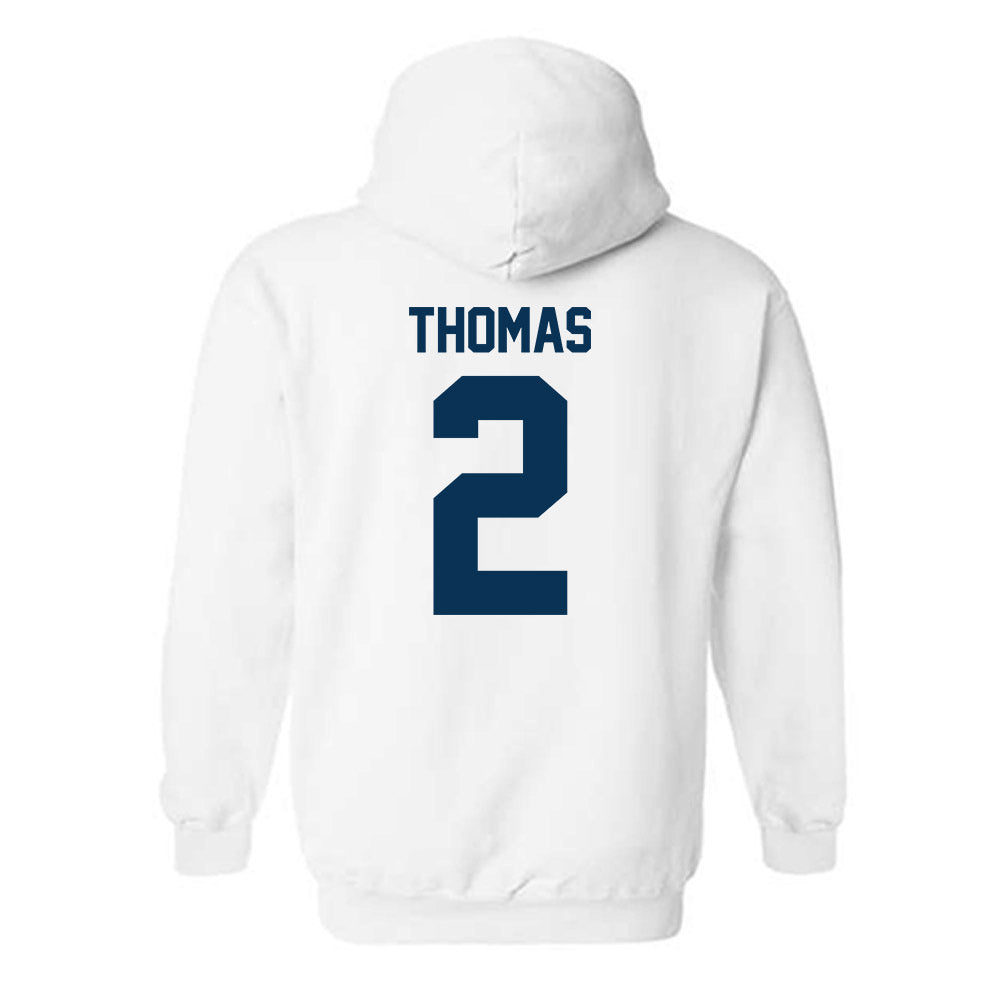 Old Dominion - NCAA Women's Basketball : De'Shawnti Thomas - Hooded Sweatshirt Classic Shersey