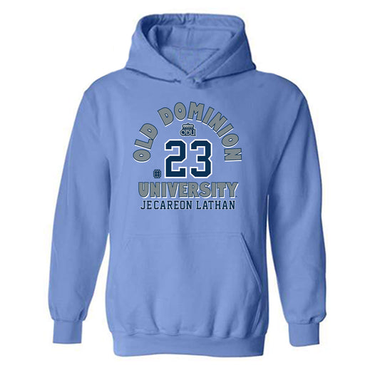 Old Dominion - NCAA Football : Je'Careon Lathan - Hooded Sweatshirt Classic Fashion Shersey