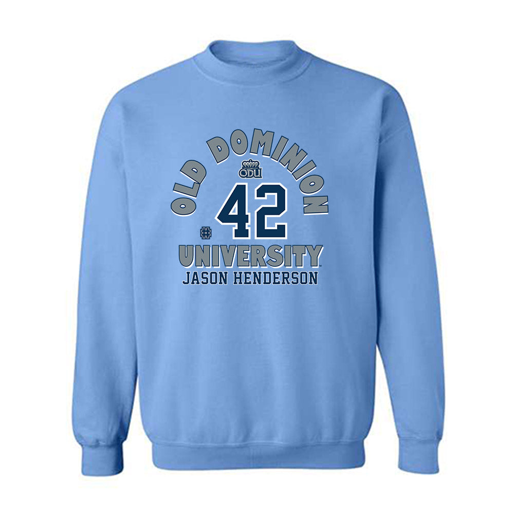 Old Dominion - NCAA Football : Jason Henderson - Crewneck Sweatshirt Classic Fashion Shersey