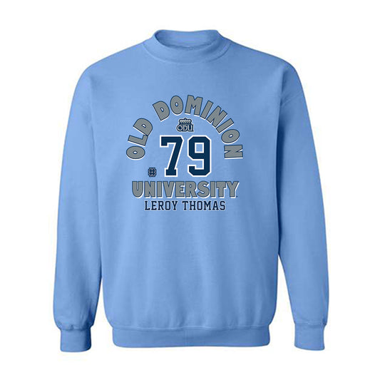 Old Dominion - NCAA Football : Leroy Thomas - Crewneck Sweatshirt Classic Fashion Shersey