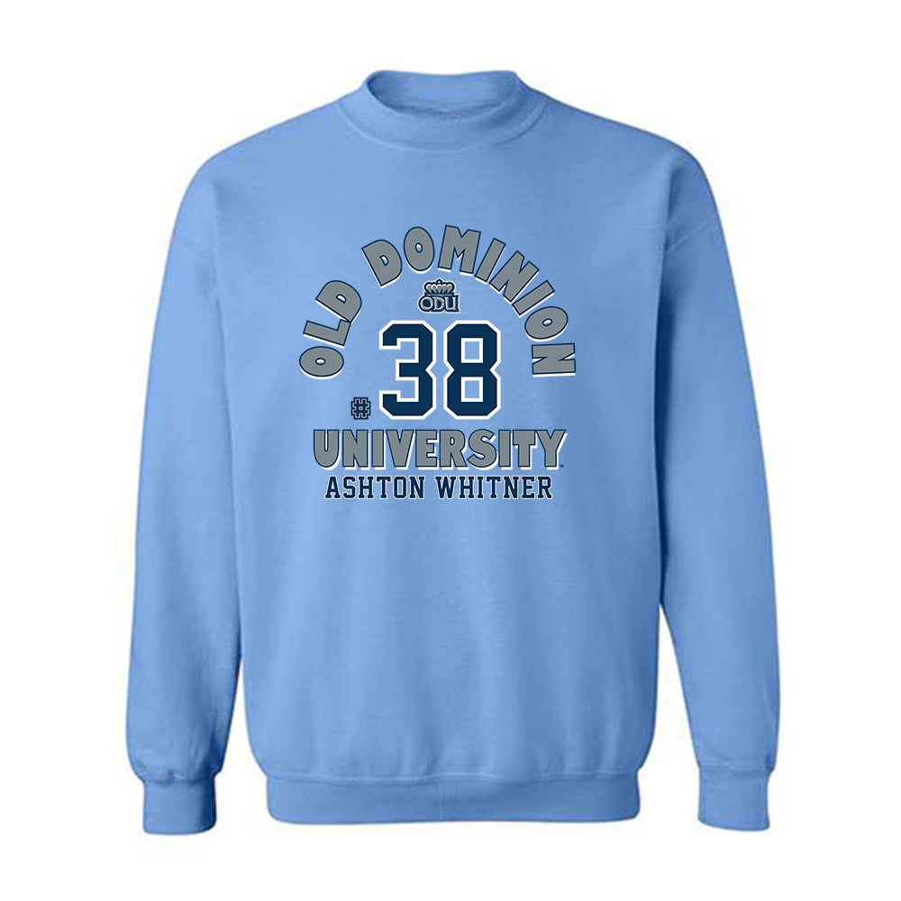 Old Dominion - NCAA Football : Ashton Whitner - Crewneck Sweatshirt Classic Fashion Shersey