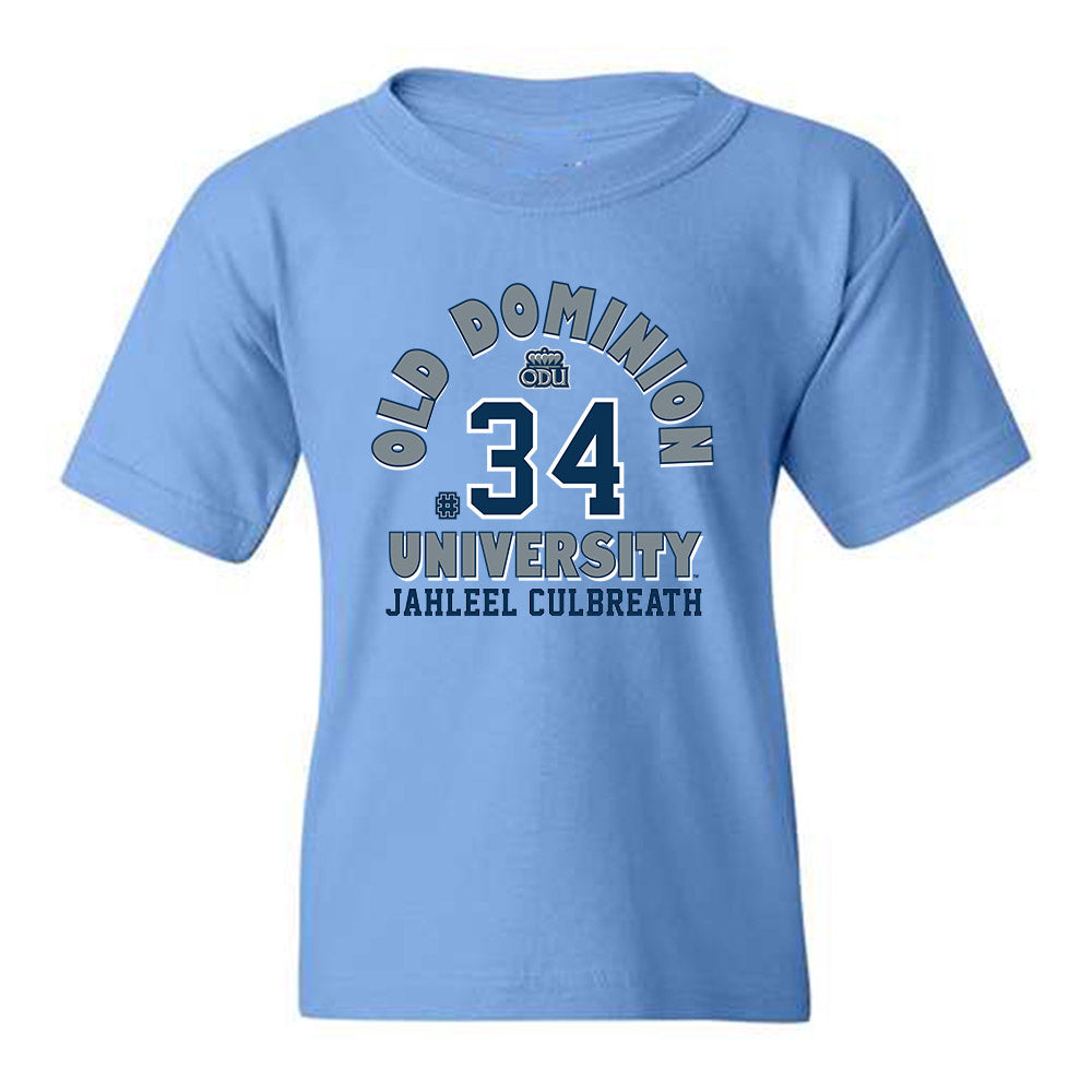Old Dominion - NCAA Football : Jahleel Culbreath - Youth T-Shirt Classic Fashion Shersey