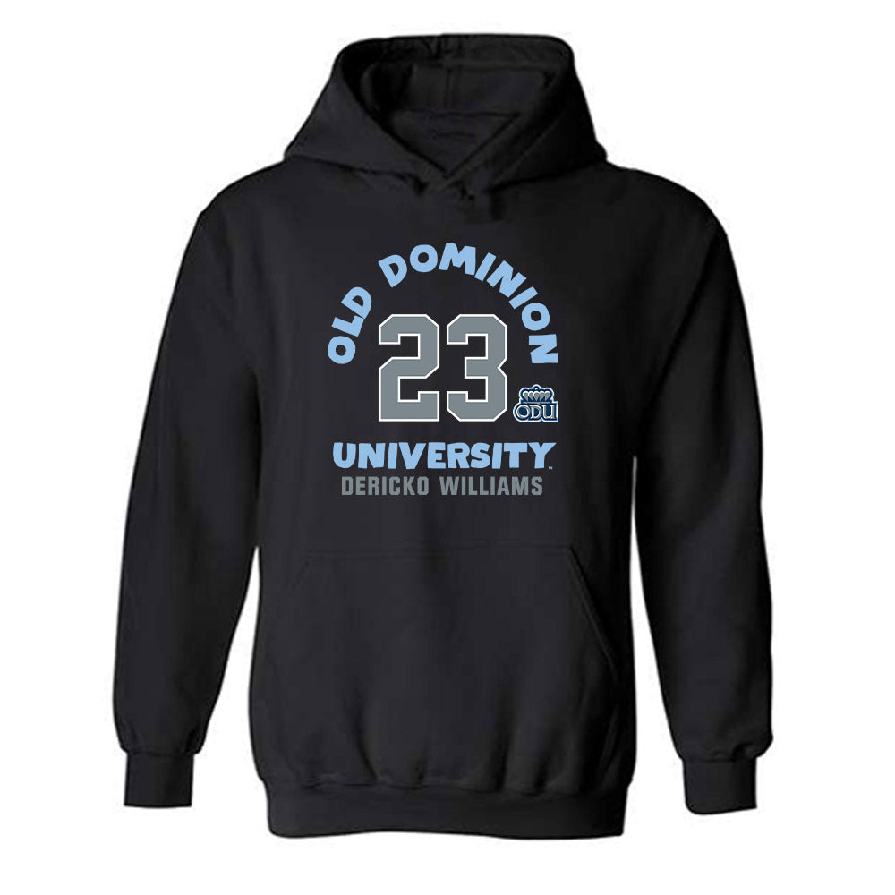 Old Dominion - NCAA Men's Basketball : Dericko Williams - Hooded Sweatshirt Fashion Shersey