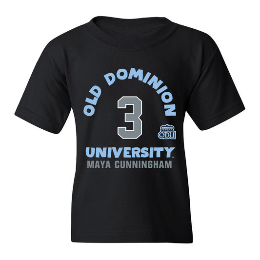 Old Dominion - NCAA Women's Basketball : Maya Cunningham - Youth T-Shirt Fashion Shersey