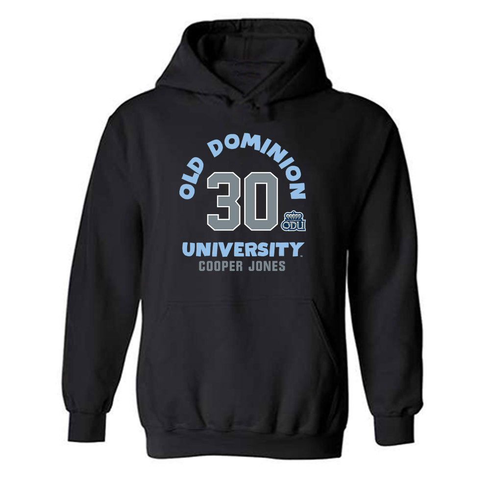 Old Dominion - NCAA Men's Basketball : Cooper Jones - Hooded Sweatshirt Fashion Shersey