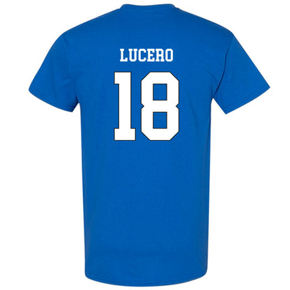 Grand Valley - NCAA Football : Aidan Lucero - Royal Replica Short Sleeve T-Shirt