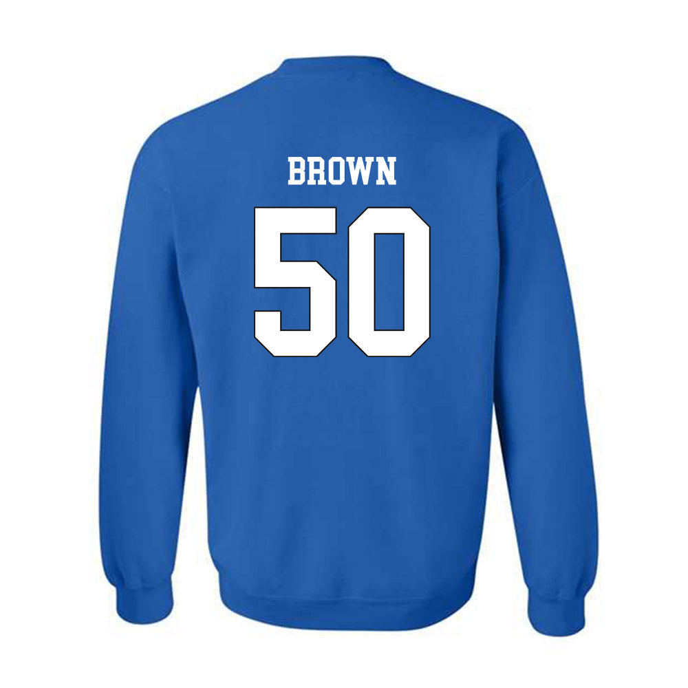 Grand Valley - NCAA Football : Gabriel Brown - Royal Replica Sweatshirt